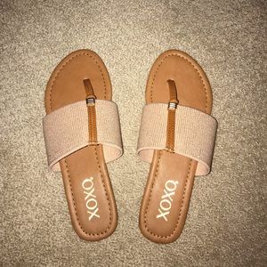 XOXO Flat Sandals